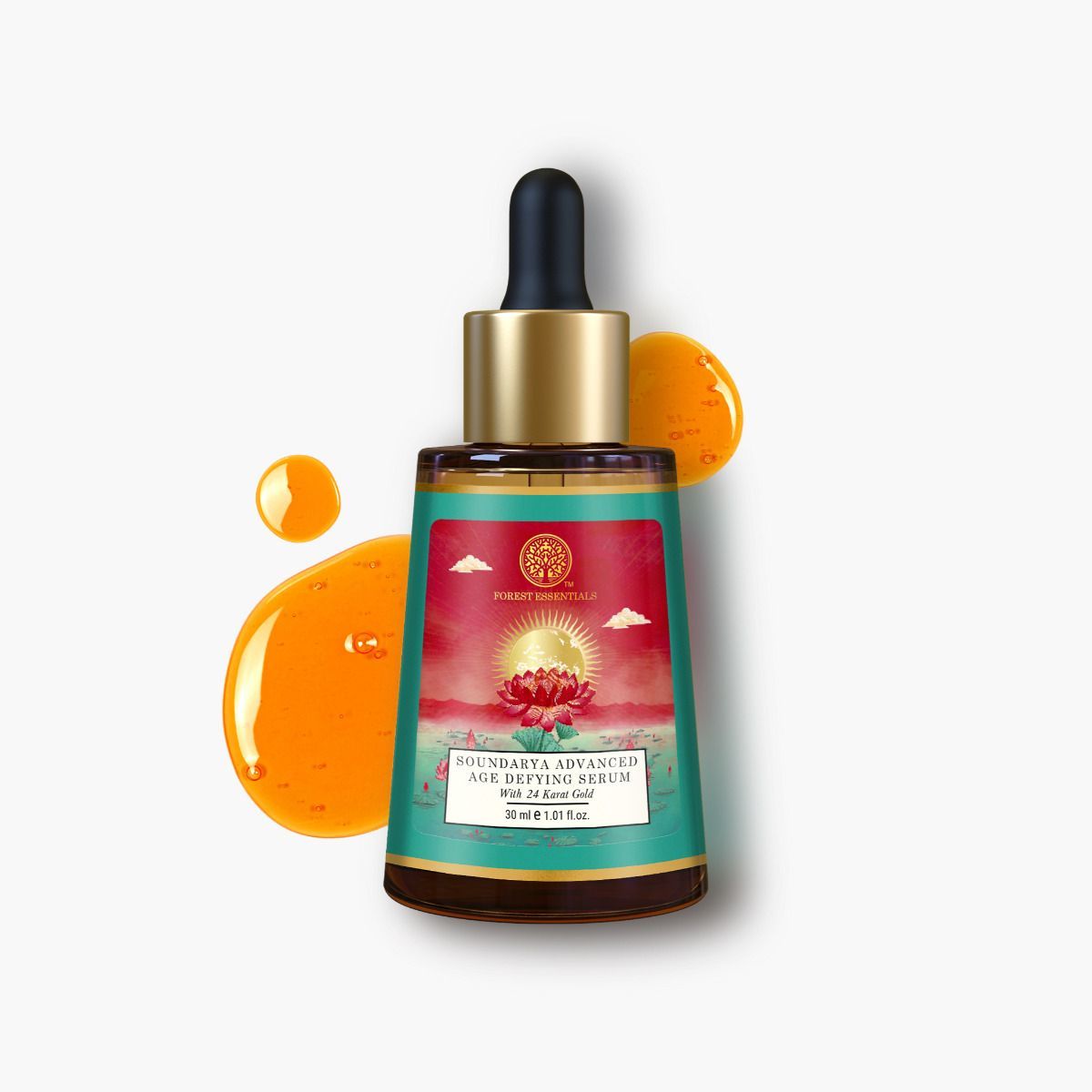 Forest Essentials Advanced Soundarya Age Defying Facial Serum With 24K Gold 30ml Main
