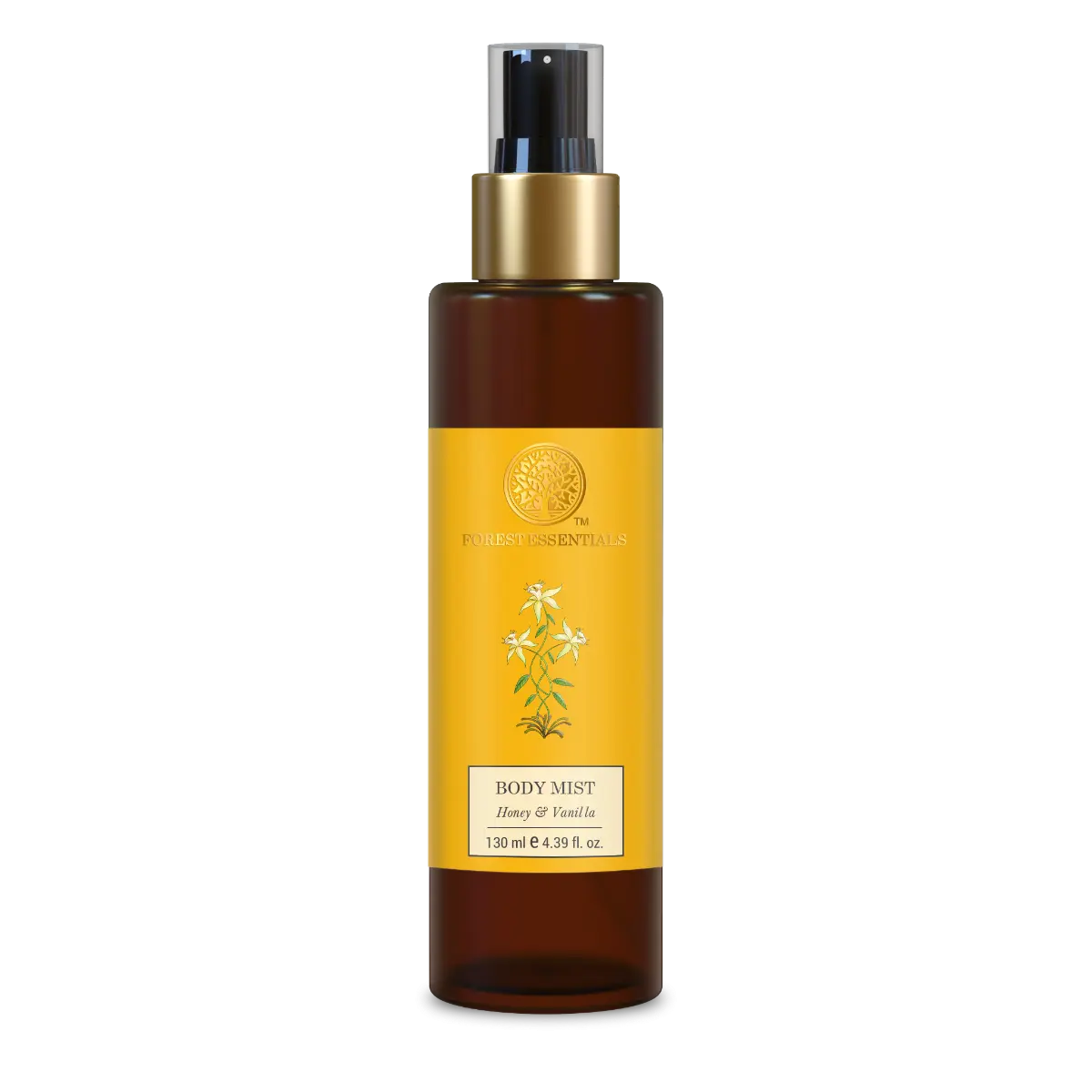 Forest Essentials Body Mist Honey Vanilla 130ml Front