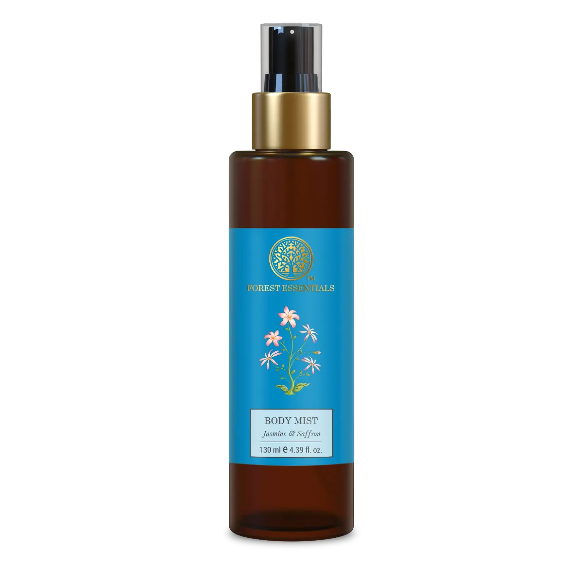 Forest Essentials Body Mist Jasmine Saffron 130ml Front