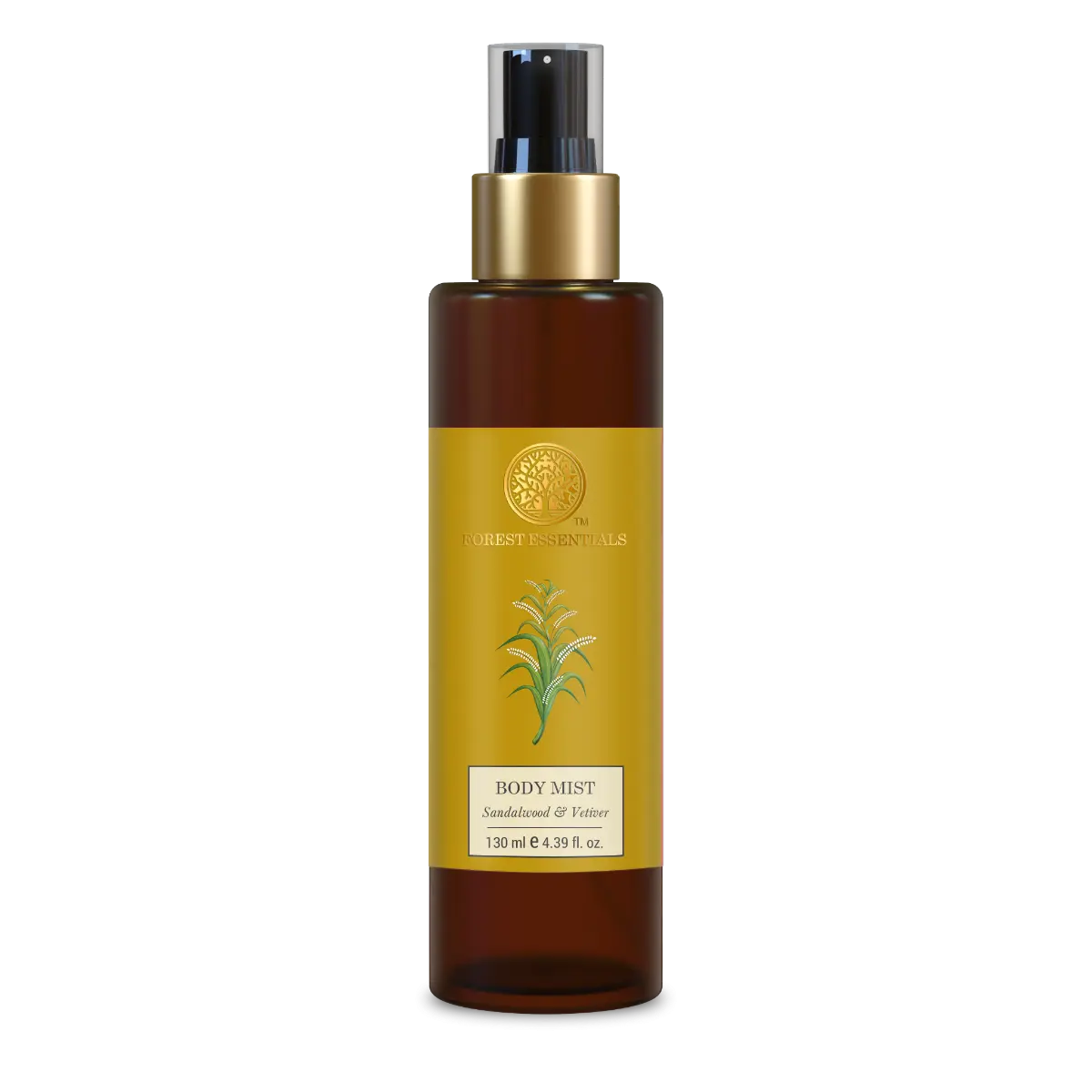 Forest Essentials Body Mist Sandalwood Vetiver 130ml Front