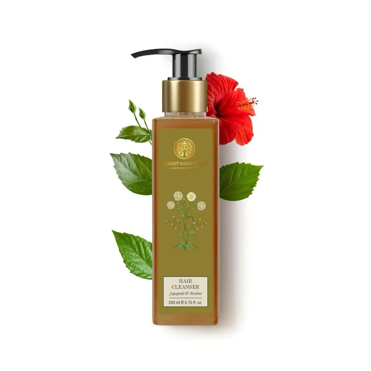 Forest Essentials Japapatti Brahmi Hair Cleanser 200ml Main