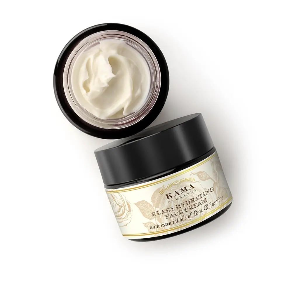 Kama Ayurveda Eladi Hydrating Face Cream Open