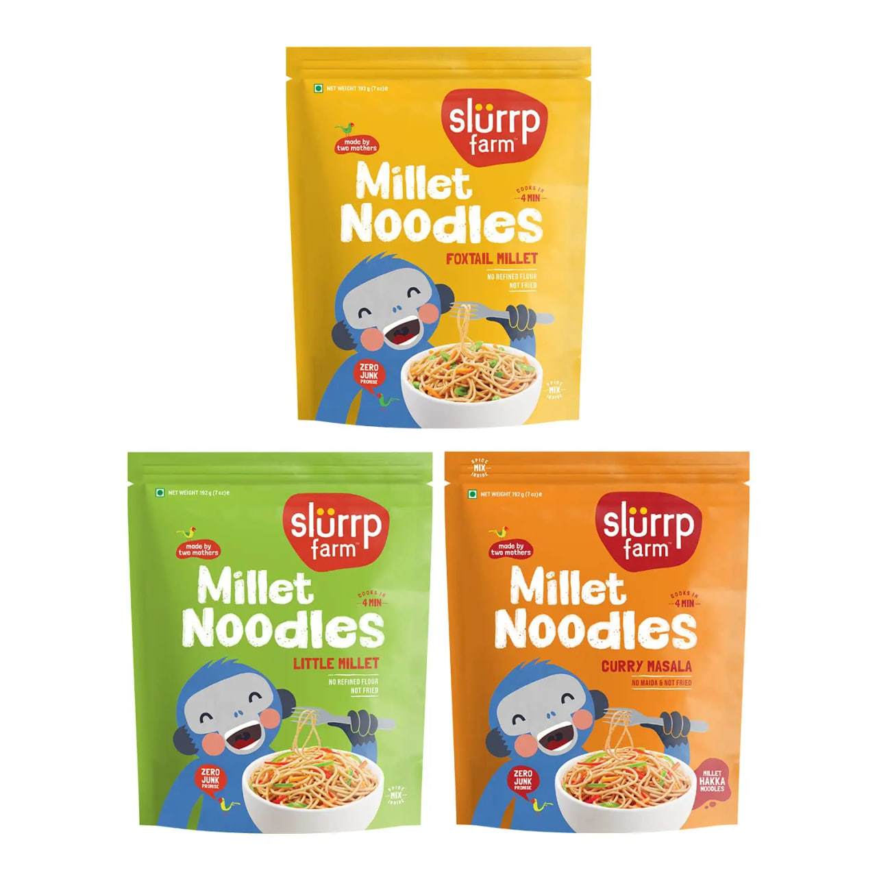 Slurrp Farm Millet Noodles Pack