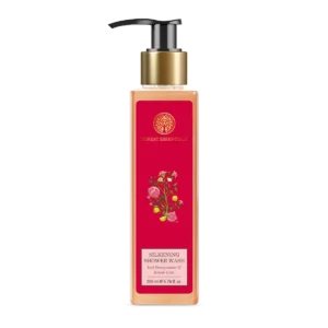 Forest Essentials Silkening Shower Wash Iced Pomegranate Kerala Lime 200ml Front