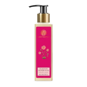 Forest Essentials Silkening Shower Wash Indian Rose Absolute 200ml Front