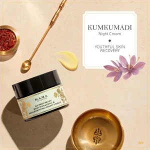 Kama Kumkumadi Rejuvenating Brightening Night Cream Poster