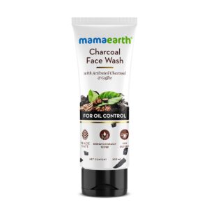 Mamaearth Activated Charcoal Face Wash for Oily Skin ml Front