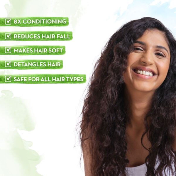 Mamaearth Onion Conditioner for Hair Growth and Hair Fall Control with Onion and Coconut Claims